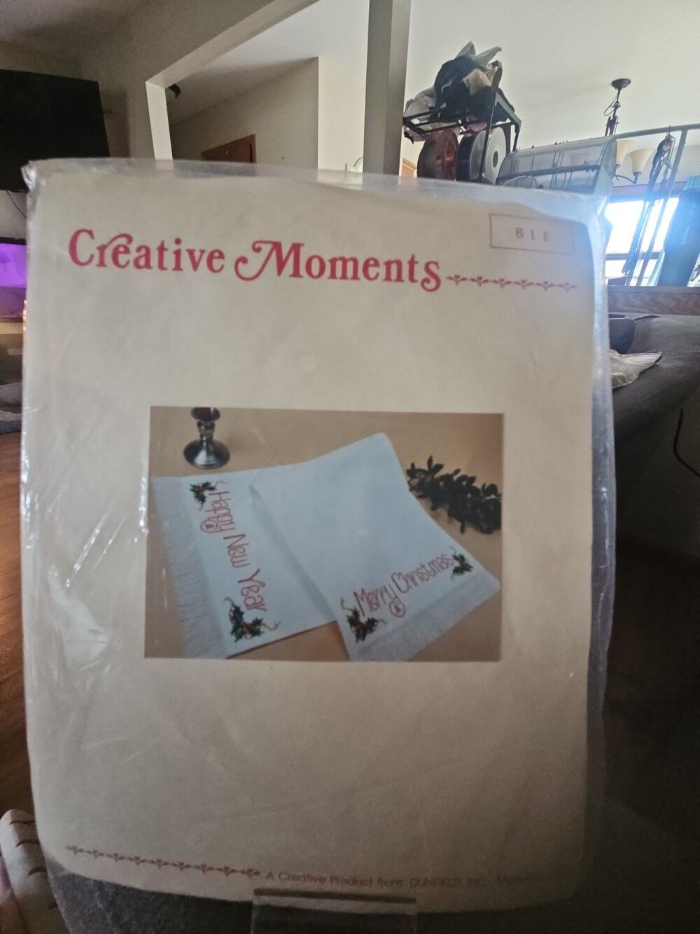 Creative Moments Christmas Runner Counted Cross Stitch Kit